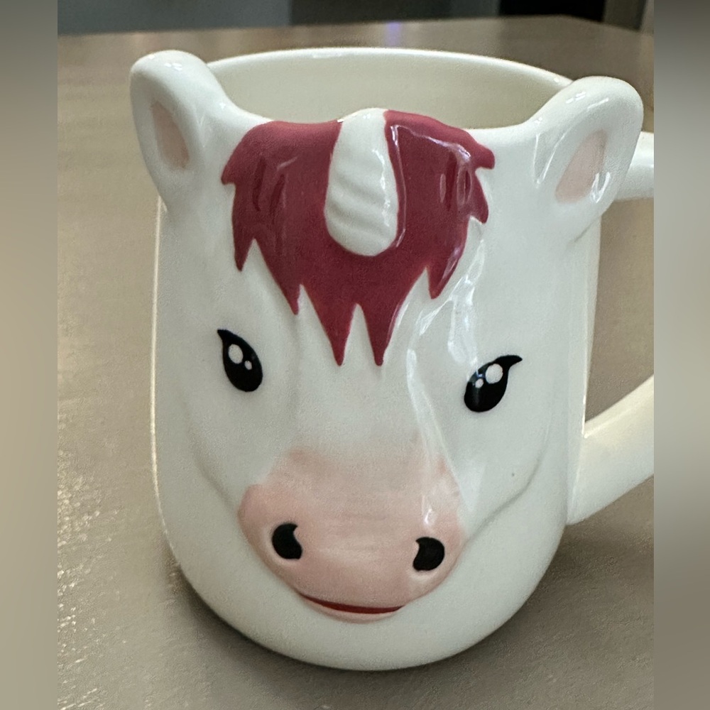Tag Unicorn Coffee Mug Cup White 16 oz Mythical Animal Home Office Kids